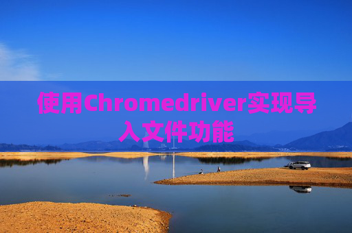 使用Chromedriver实现导入文件功能